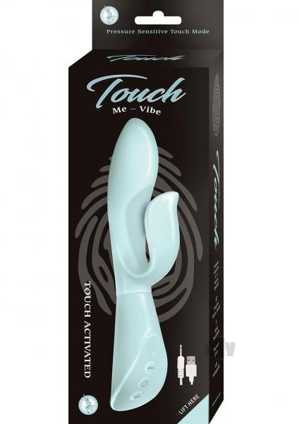 Touch Me Vibe Aqua Blue Rabbit Vibrator