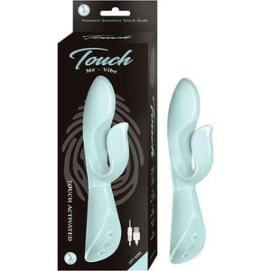 Touch Me Vibe Aqua Blue Rabbit Vibrator