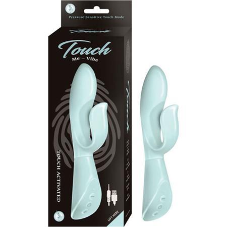 Touch Me Vibe Aqua Blue Rabbit Vibrator
