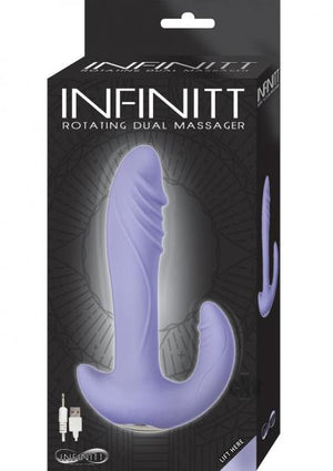 Infinitt Rotating Dual Massager Lavender