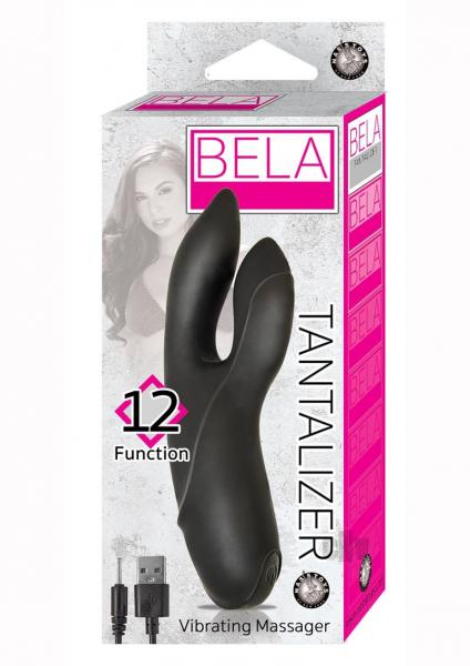 Bela Tantalizer Black Rabbit Style Vibrator