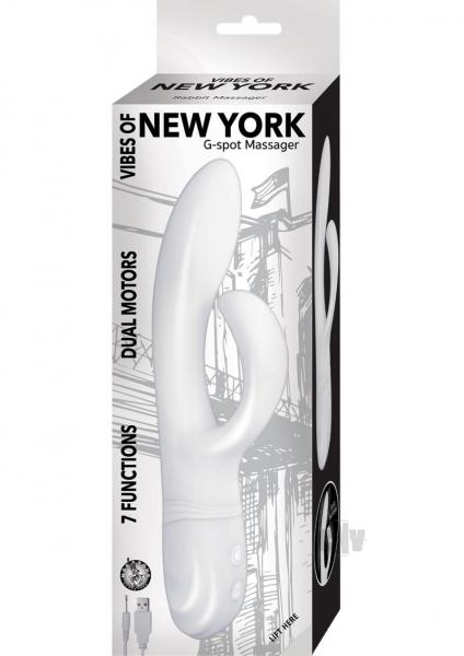 Vibes Of New York G Spot Massager White