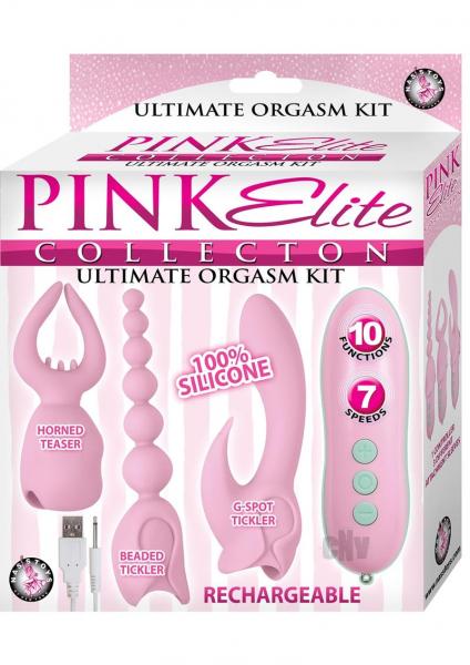 Pink Elite Collection Ultimate Orgasm Kit Pink