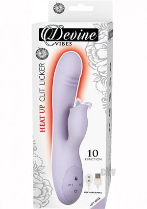 Devine Vibes Heat Up Clit Licker Lavender