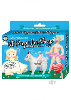 Lil Peep & Her Sheep Mini Inflatable Dolls