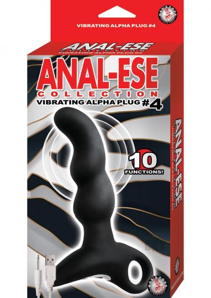 Anal Ese Coll Vibe Alpha Plug 4 Black