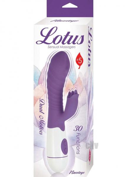 Lotus Sensual Massagers #5 Purple