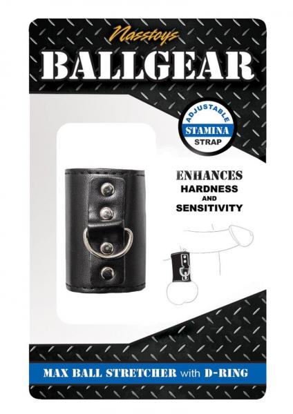 Ballgear Max Ball Stretch D Ring Black