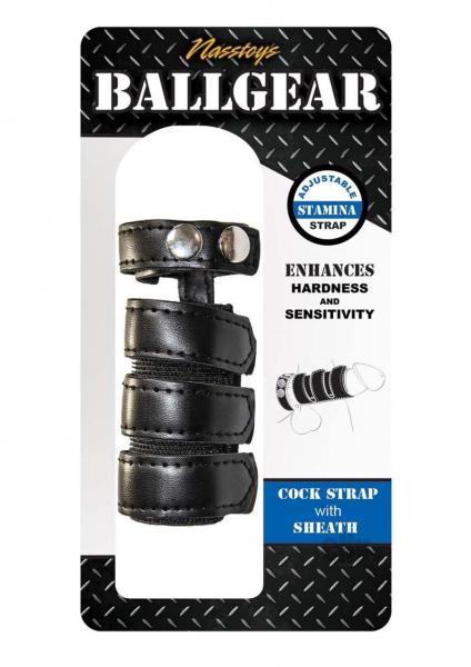 Ballgear Cock Strap W/Sheath