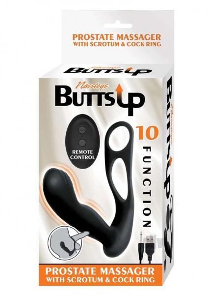 Butts Up P Massage W/ C Ring Black