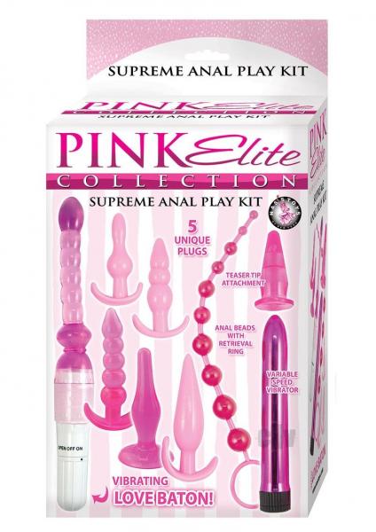 Pink Elite Coll Supreme Anal Play Kit