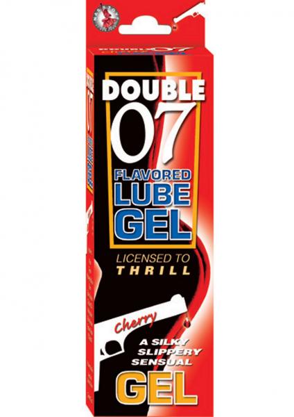 Double 07 Flavored Lube Gel Cherry