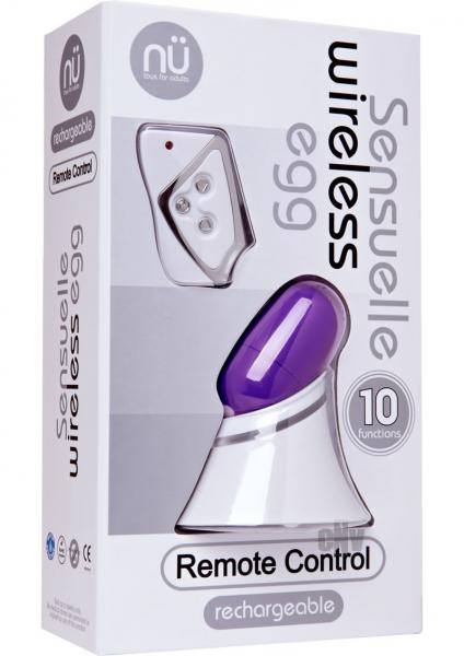 Sensuelle Remote Wireless Egg Purple