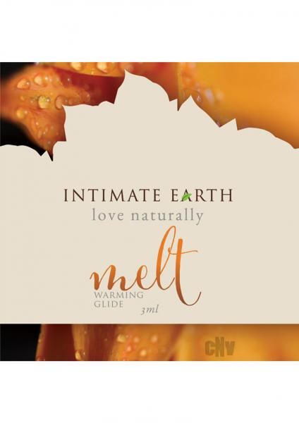 Intimate Earth Melt Warming Glide Foil Pack Sample Size