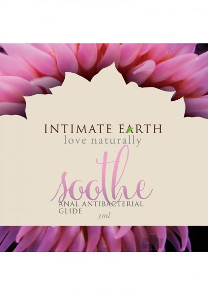 Intimate Earth Soothe Anal Anti Bacterial Glide Foil Pack .10oz