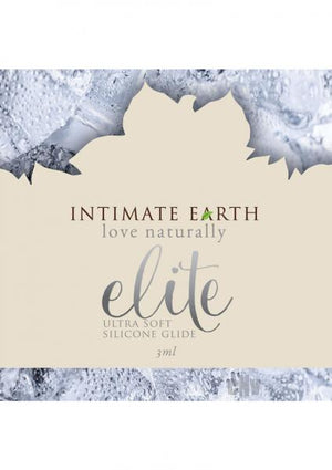 Intimate Earth Elite Glide Silicone Lubricant Foil Pack