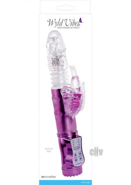 Wyld Vibes Butterfly Purple Rabbit Vibrator