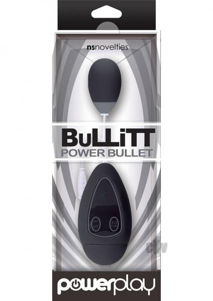 Power Play Bullitt Single Black Bullet Vibrator