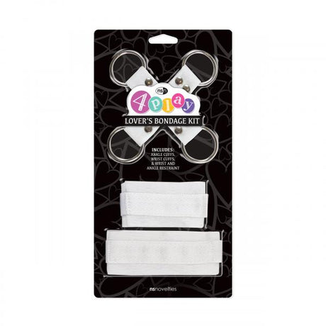 Lovers Bondage Kit White Hog Tie