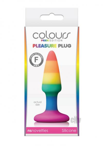 Colours Pride Edition Pleasure Plug Mini Rainbow