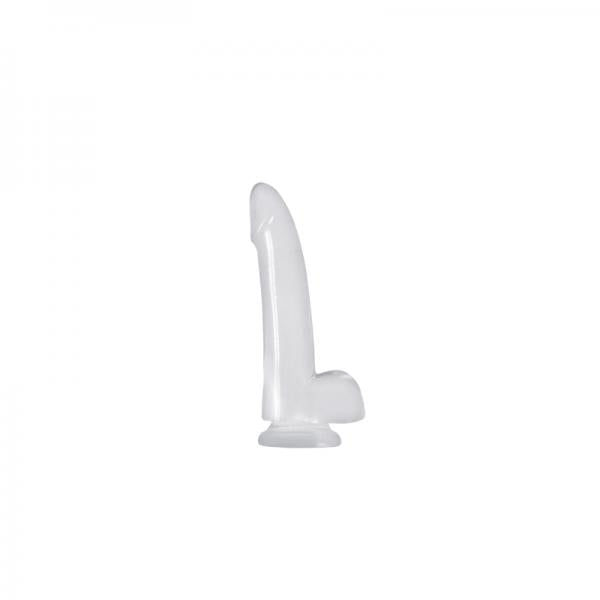 Jelly Rancher 5 Inches Smooth Rider Dong Clear