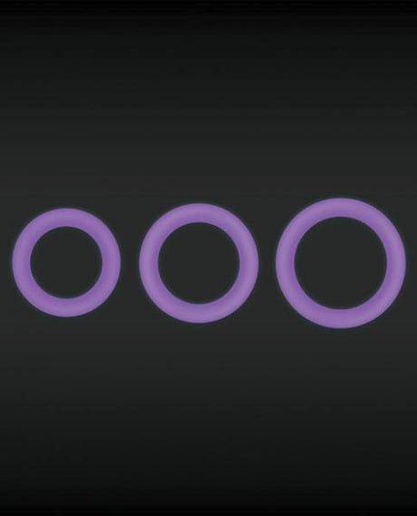 Firefly Halo Medium Cock Ring Purple