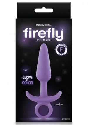 Firefly Prince Medium Purple Butt Plug