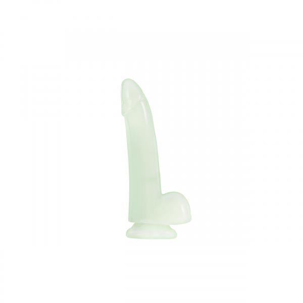 Firefly Smooth Glowing Dong 5 Inches Clear