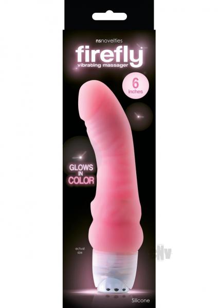 Firefly Vibrating Massager 6 Inches Pink