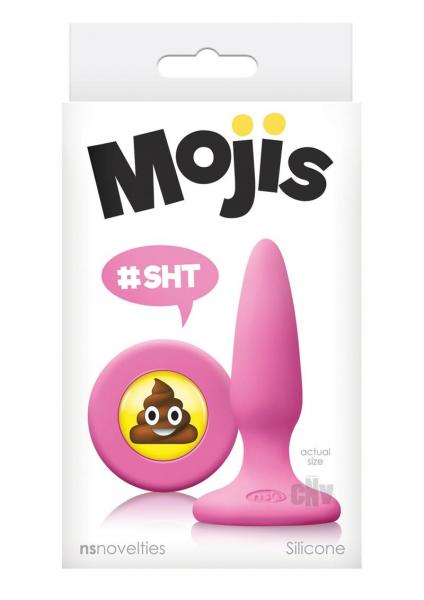 Mojis Sht Butt Plug Pink