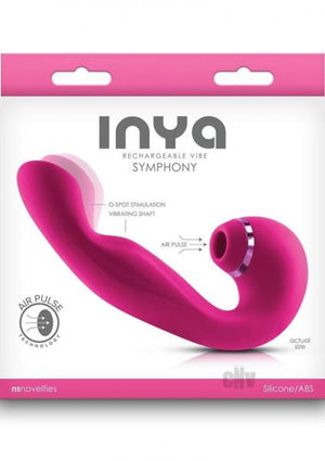 Inya Symphony Suction Dual Stimulator Pink