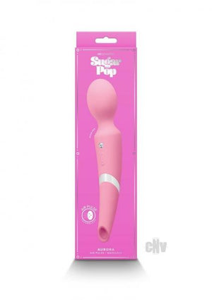 Sugar Pop Aurora Air Pulse And Wand Massager Pink