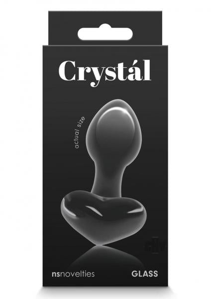 Crystal Heart Black