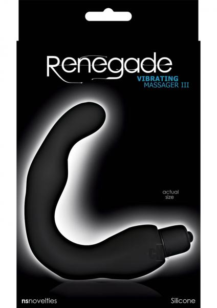 Renegade Vibrating Massager 3 Black