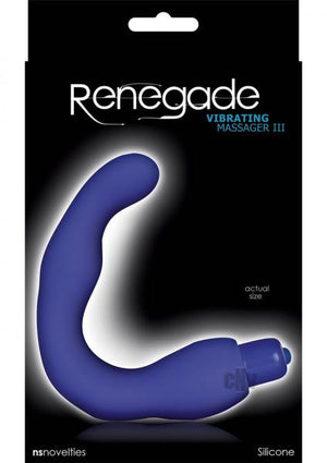 Renegade Vibrating Massager 3 Blue