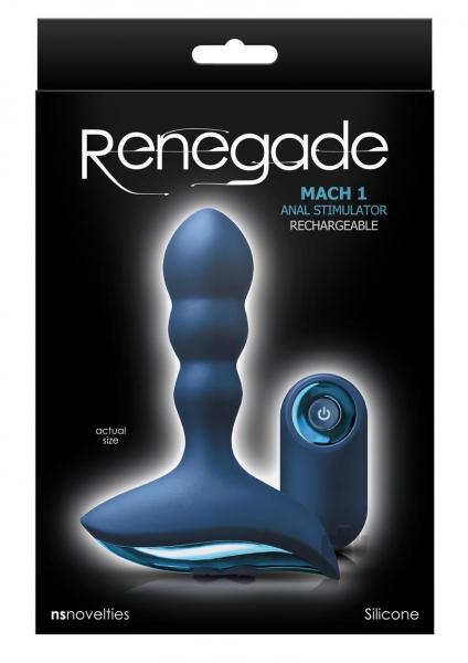 Renegade Mach 1 With Remote Blue Prostate Massager