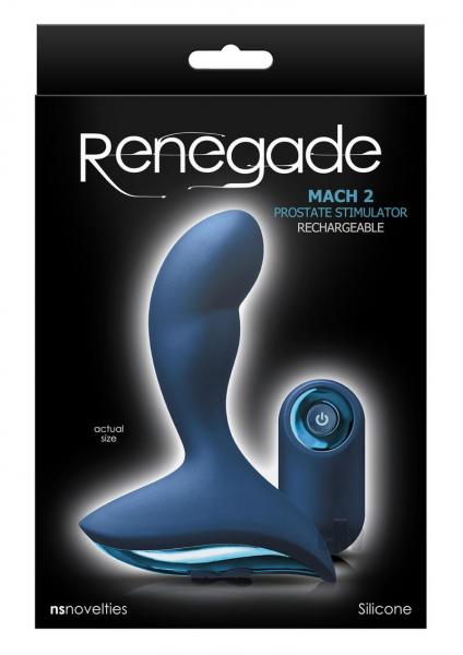 Renegade Mach 2 Blue Prostate Massager