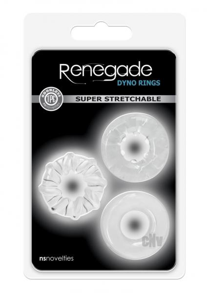 Renegade Dyno Rings Clear 3 Pack