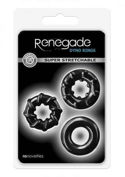 Renegade Dyno Rings Black 3 Pack