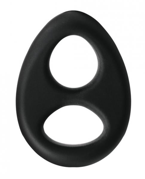 Renegade Romeo Soft Cock & Ball Ring Black