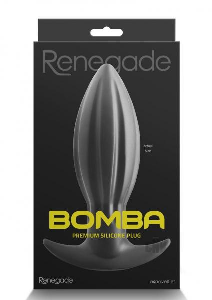 Renegade Bomba Anal Plug Black Small