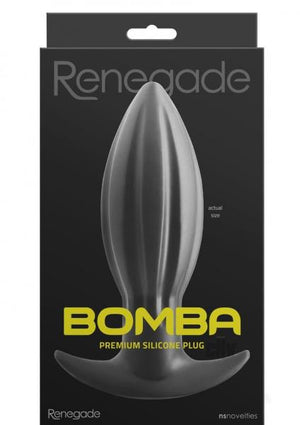 Renegade Bomba Anal Plug Black Large