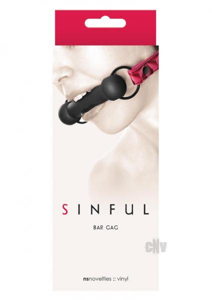 Sinful Bar Gag Pink