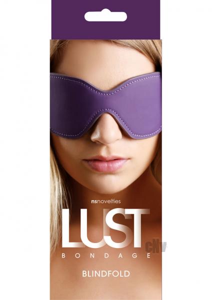Lust Bondage Blindfold Purple O/S