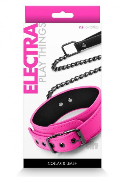 Electra Play Things Collar/Leash Pink