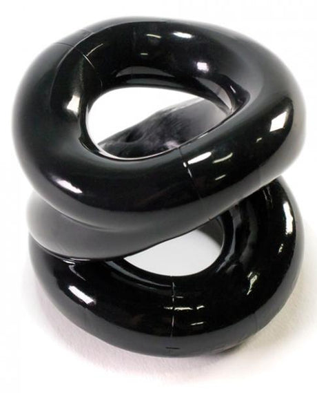 Z Balls Z Shaped Ballstretcher Cockring Black