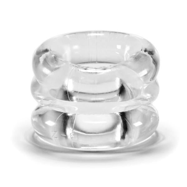 Z Balls Z Shaped Cockring Ballstretcher Clear