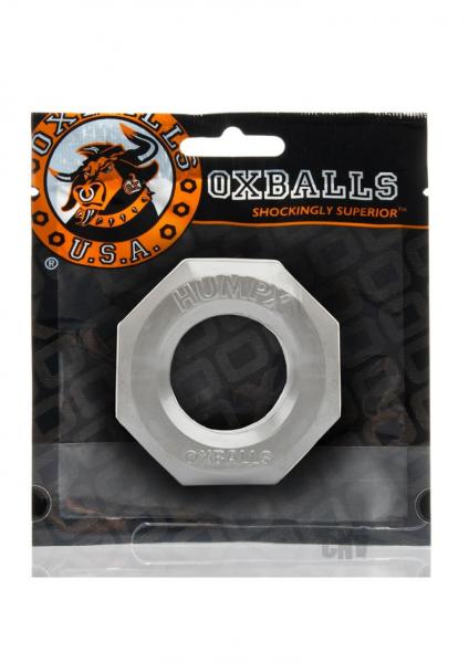 Oxballs Humpx Extra Large Cock Ring Steel Silver