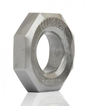 Oxballs Humpx Extra Large Cock Ring Steel Silver