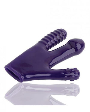 Claw Pegger Glove Eggplant Purple